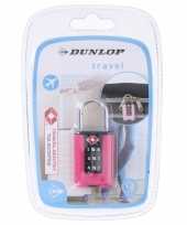 Weekendtassen koffers bagageslot tsa cijferslot roze